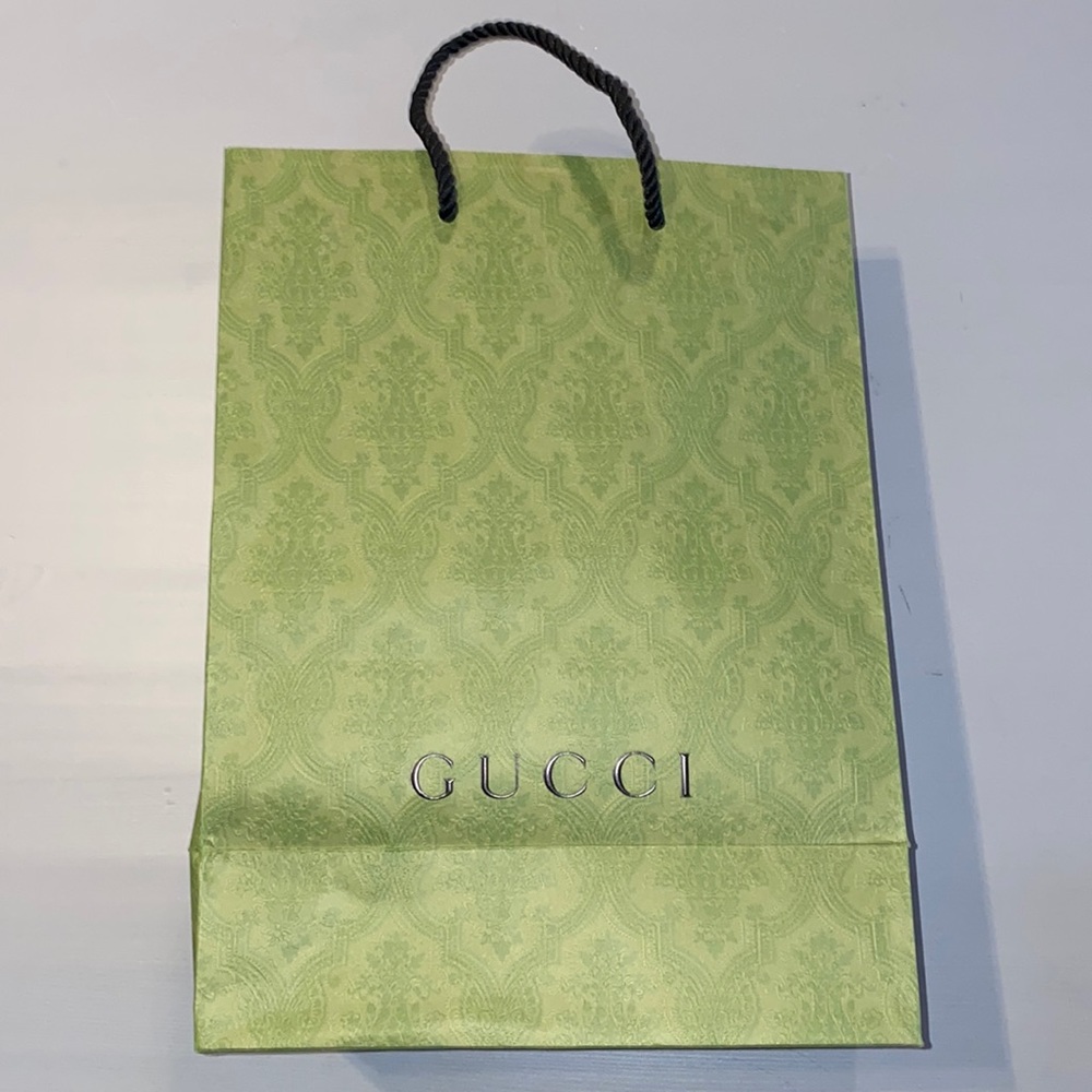 Gucci gift paper bag